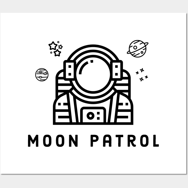 moon patrol Wall Art by CreationsByAme